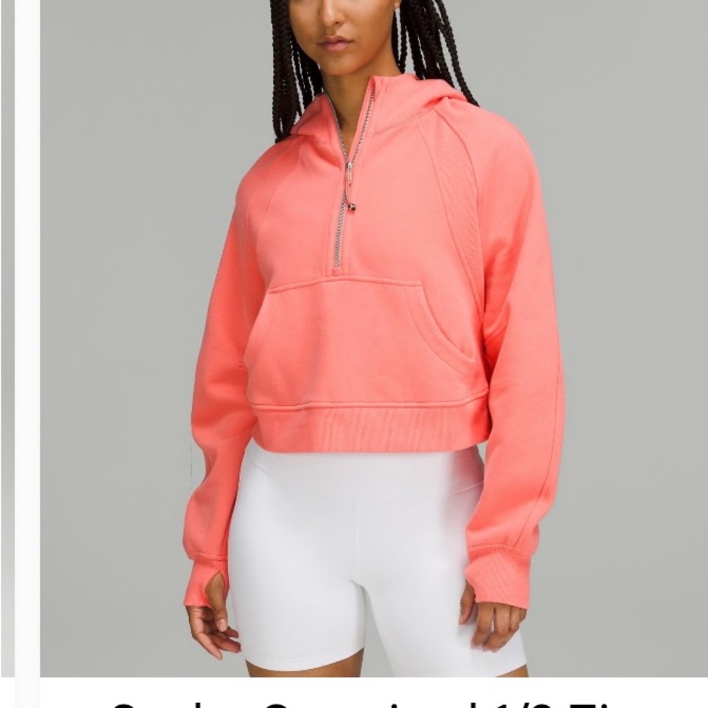 Lululemon Scuba Half Zip Hoodie
